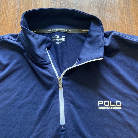 Ralph Lauren Polo Long Sleeve Quarter Zip - Picture 2 of 3